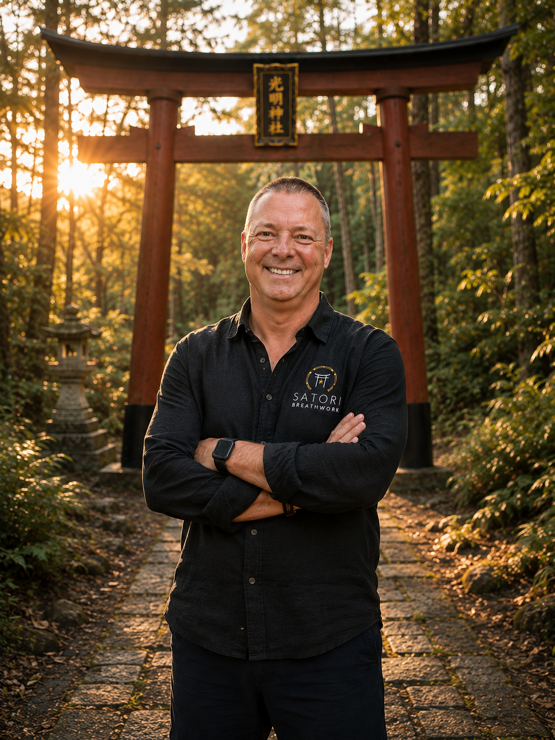 Shane Driver, founder and facilitator of Satori Breathwork